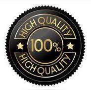 premium quality gold and black badge retro design illustration vector