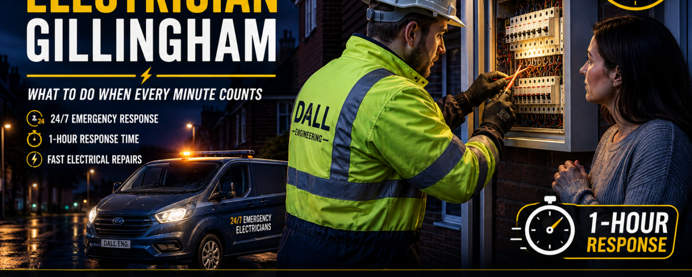 Emergency electrician Gillingham