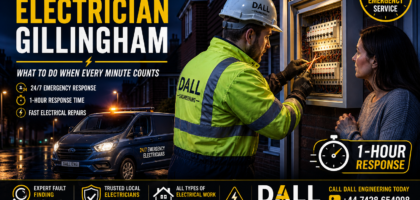 Emergency electrician Gillingham