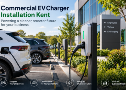Commercial EV charger installation Kent