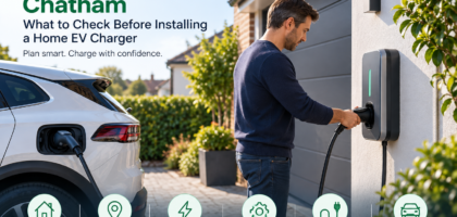 EV charger installer Chatham