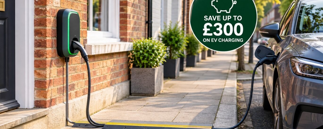 Smart EV Charging on a UK Terrace